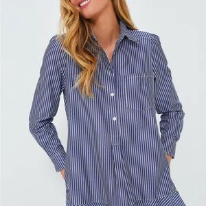 Tuckernuck Blue and White Striped Dress